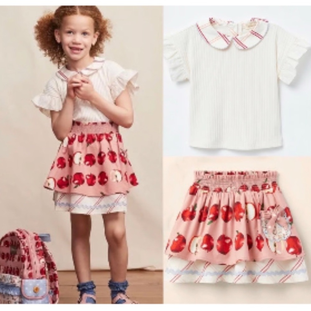 MJ Heart to Heart Apple Skirt